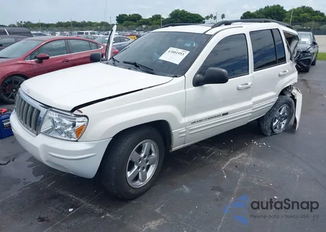 2004 Jeep Grand Cherokee Limited from USA, damaged, VIN 1J4GX58N04C254927